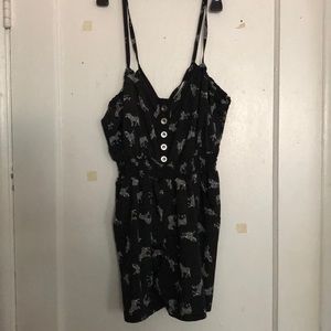 Zebra Romper